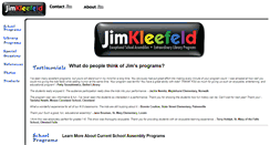 Desktop Screenshot of jimkleefeld.com